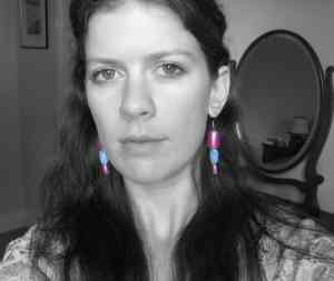 fake nails, false nails, earrings, pink, glamour, glamor, insert coin here, craft victoria, kim brockett, nella themelios