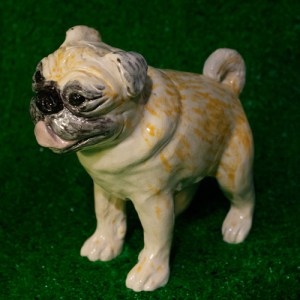 clay, slips, earthenware, stoneware, pug, dogs, dog, West Village, New York, Greenwich House Pottery